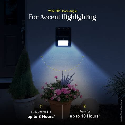Dylect Solar Eco Wall Sensor Light – Versatile Outdoor Lighting Solution