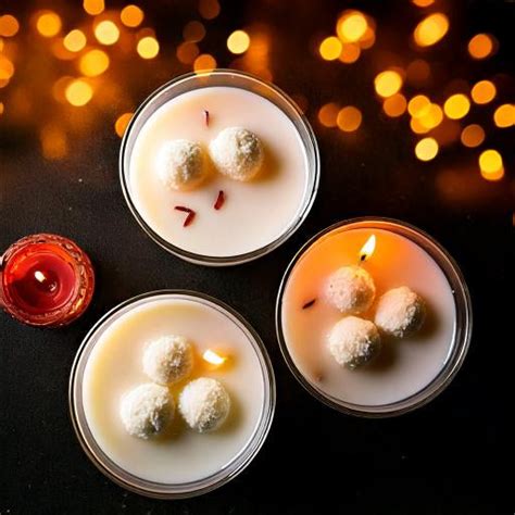 DIWALI SPECIAL - RASMALAI SOY WAX CANDLES (SET OF 6) – My Earth Company