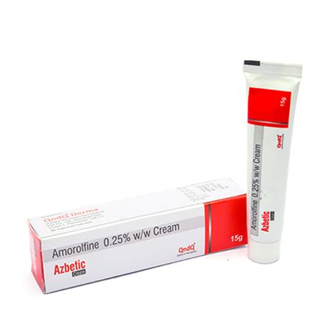 Azbetic - Amorolfine 0.25% w/w Cream - Dr. Kumars Pharmaceuticals