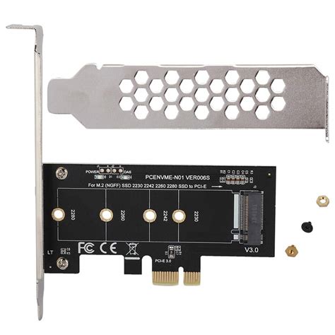 M.2 PCIe PCI E Adapter, PCI E to M.2 PCIE Expansion Card with Low ...
