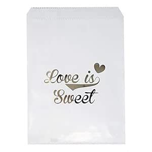 Chloe Elizabeth Food Safe Biodegradable Paper Candy Favor & Treat Bags ...