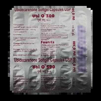 UBI Q 300MG CAPSULE 15'S Price, Uses, Side Effects & Substitutes | Medkart