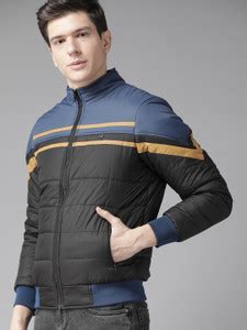Roadster Full Sleeve Colorblock Men Jacket - Buy Roadster Full Sleeve ...