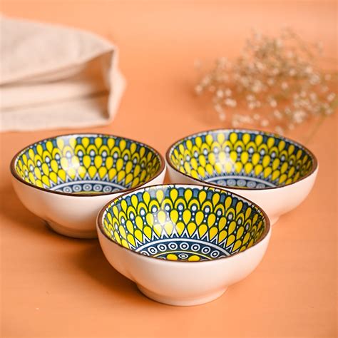 Durable 100Ml Yellow Bowl Set - Stylish And Functional! – MARKET99