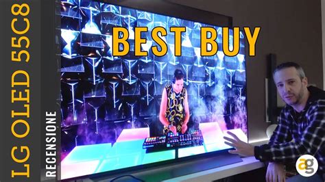Recensione TV OLED LG 55C8 il MIGLIOR rapporto QUALITA  