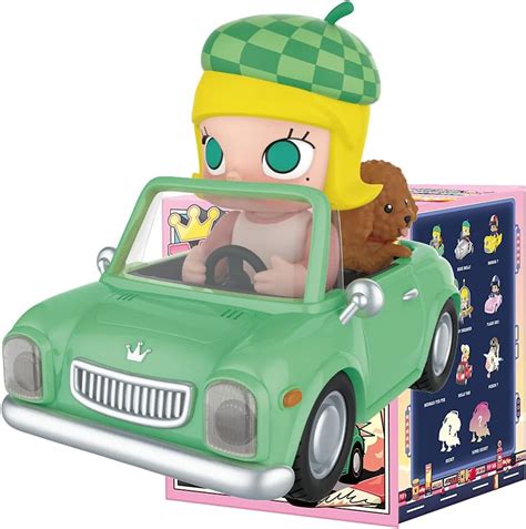Buy pop mart Molly Car Car Series 3PC Blind Box Toy Box Bulk Popular ...