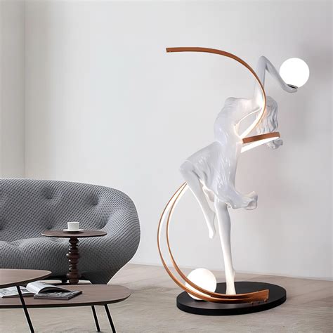 Misha Goddess Statue Floor Lamp - Docos