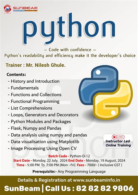 Image result for Python Sunbeam Course