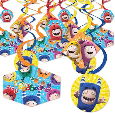 Buy ODDBODS - Kids Birthday Party Hanging Decor - Party Decoration ...