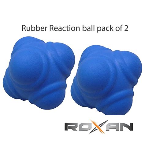 ROXAN Rubber Reaction Ball (Color May Vary) : Amazon.in: Sports ...