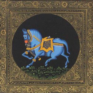 INDIA MEETS INDIA 130HODEWA010 Natural Colors 6 inch x 6 inch Painting ...