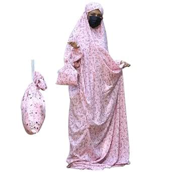 Buy SAWB Islamic Prayer Dress for Women- Free Size, Muslim Dress with ...