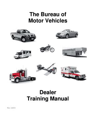 Fillable Online Dealer Training Manual Fax Email Print - pdfFiller