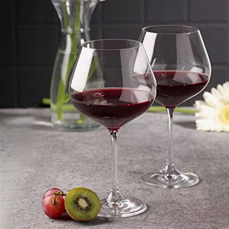 Buy BOHEMIA CRYSTAL Viola Transparent Solid Crystal Wine Glass - 570ml ...