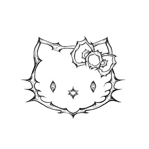 Y2k Drawings Hello Kitty