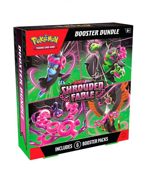 POKEMON TCG SCARLET AND VIOLET 6.5 SHROUDED FABLE BOOSTER BUNDLE ...