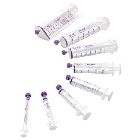 Avanos PNM-S20EO - NeoMed Oral/Enteral Syringe, Purple, 20 mL - Medical ...