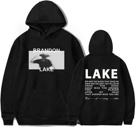 Brandon Lake Merch Hoodie Photo Printed Long Sleeve Pullovers For Fans ...