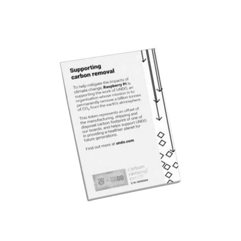 Raspberry Pi Carbon Removal Credit – Offset 6.5 kg CO₂ (Delhi) – REES52