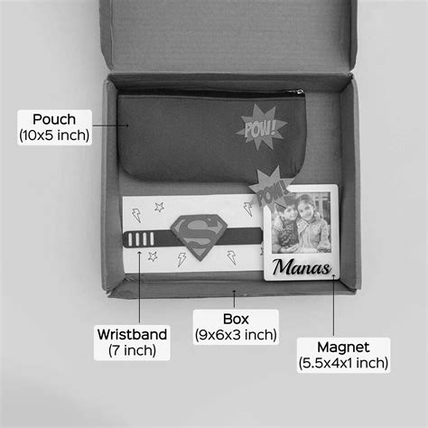 Buy Kid's Gift Hamper with Pouch and Fridge Magnet Online On Zwende