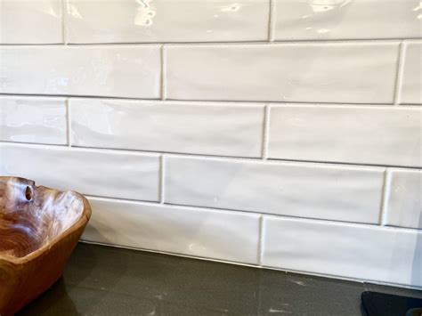 Wavy Subway Tiles for a Creative Kitchen Backsplash