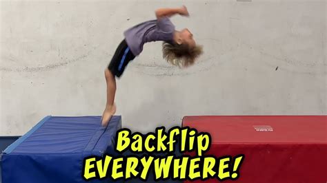Image result for Back Flip Lesson
