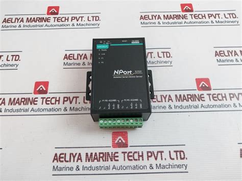 Moxa Nport 5232I Serial Device Server – Aeliya Marine Tech