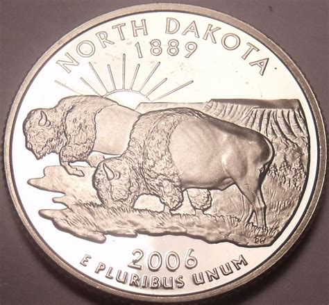 Cameo Proof 2006-S North Dakota State Quarter~Free Shipping
