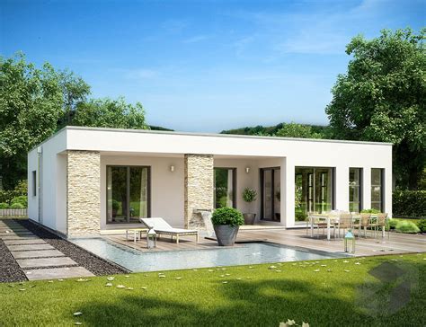 Einfamilienhaus Bungalow Monaco XL von RENSCH-HAUS | Fertighaus.de