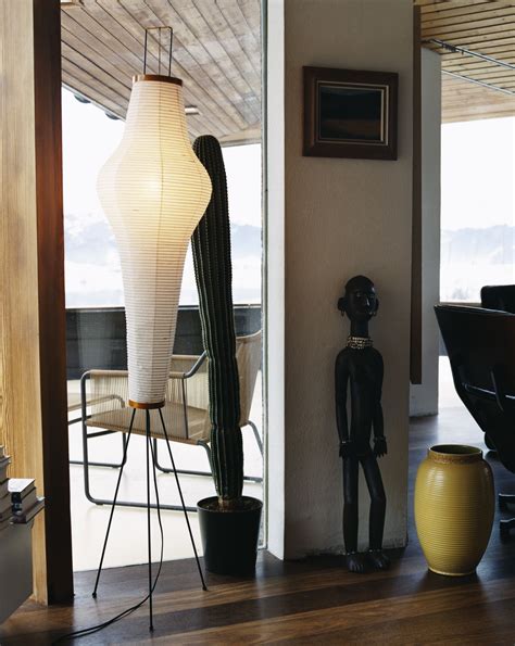 Akari Light Sculptures 14A | Floor lamp, Light sculpture, Isamu noguchi