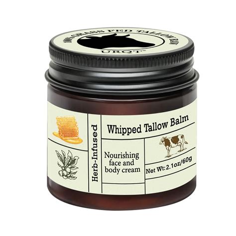 Buy Beef Tallow For Skin, Beef Tallow and Honey Balm Face Moisturizer ...