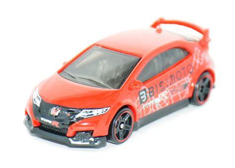 Hot Wheels 2016 Honda Civic Type-R - Loose Cars