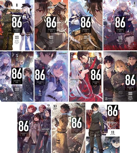 86-EIGHTY-SIX Collection Book Light Novels Vol. 1-11 by Asato Asato ...