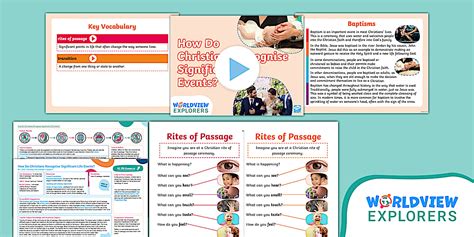 RE: Christian Life in Britain: LKS2 Lesson Pack 4