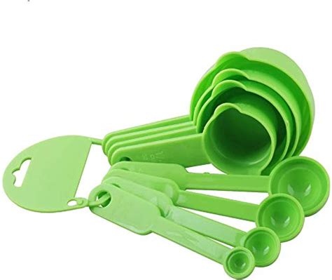 Buy PHOENIXX Plastic Measuring Cups and Spoons Set for Cooking ...