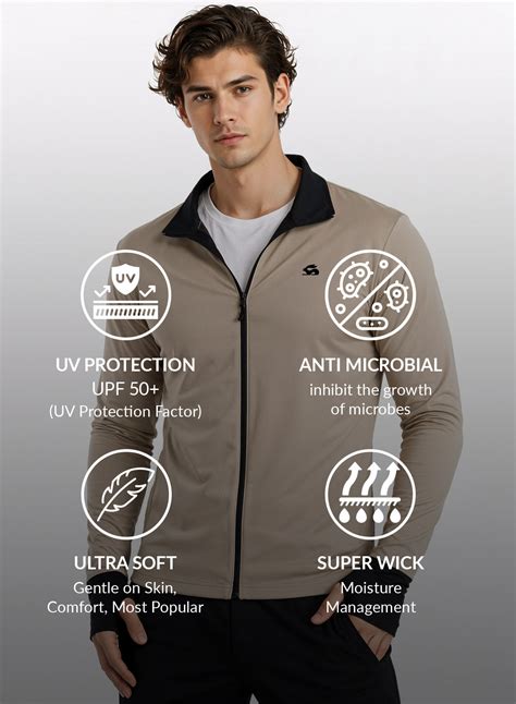 Men Sunscreen Jacket – FYVA