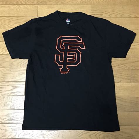 MLB SAN FRANCISCO GIANTS MEN’S SHORT SLEEVE T-SHIRTS Majestic size-M 着丈 ...