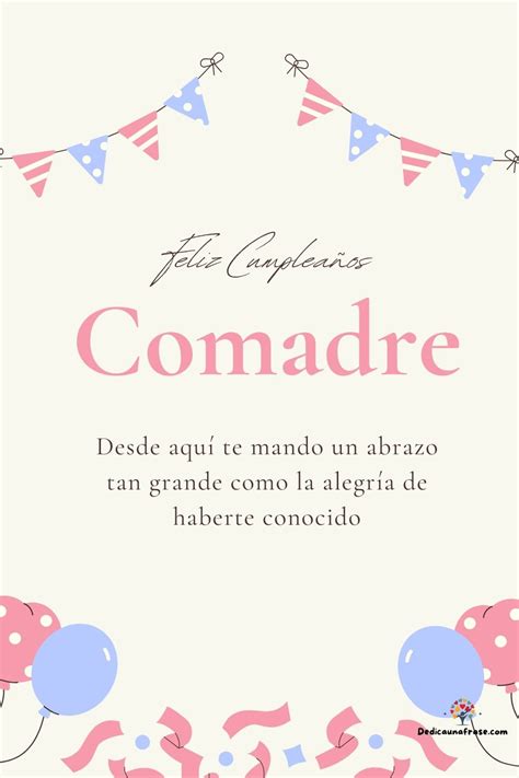 🎉 50 Frases de Feliz Cumpleaños para una Comadre