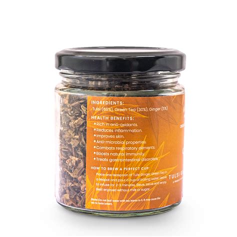 Tulsi Ginger Green Tea – Himalaya Tree