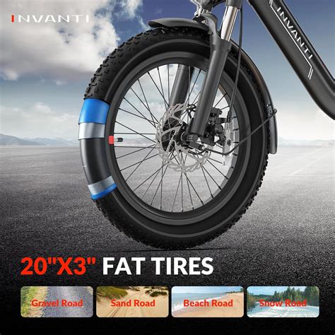 INVANTI Folding Electric Bike, Peak 1000W Ebikes for India | Ubuy