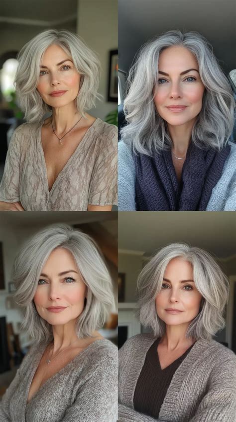 Best 13 24 Fabulous Grey Hair Colors That Will Make You Look Gorgeous ...
