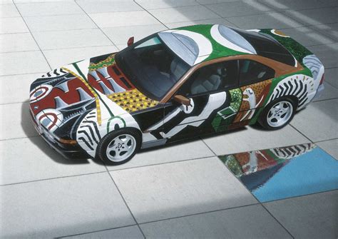 BMW Art Car #14 by David Hockney, BMW 850 CSi, 1995. © BMW AG (01/2026)