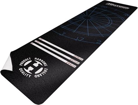 Harrows Darts Mat with Darts Oche I Floor Mat Protection I Non Slip Mat ...