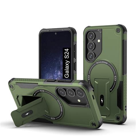 US LITE Back Cover for Samsung Galaxy S24 with Portable Kickstand | Mag ...