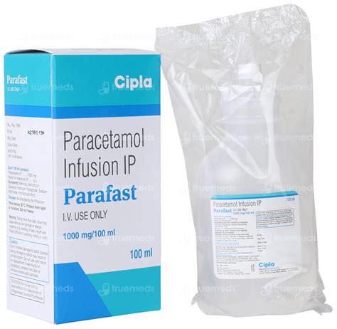 Parafast Iv 1000 MG Injection 100 ML | Order Parafast Iv 1000 MG ...