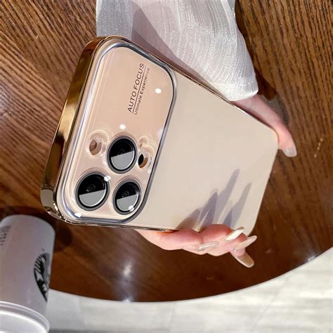 Erams Online Back Cover for iPhone 15 Pro Auto Focus Case Soft Matte PC ...