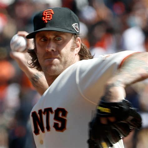 Brian Wilson Baseball San Francisco Giants Closer Brian Wilson
