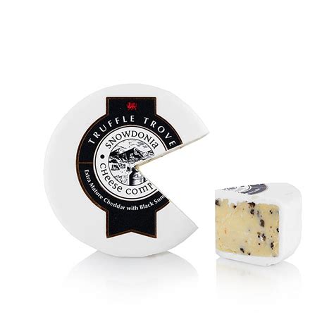 Snowdonia - Truffle Trove, aged cheddar cheese with truffle, 150 g ...