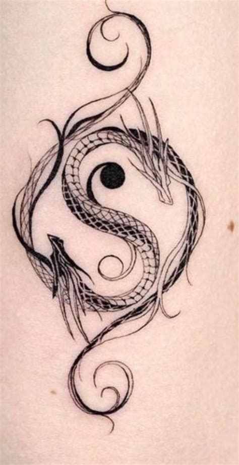 Yin yang dragon tattoo – Artofit