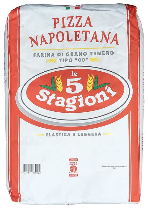 Le 5 Stagioni Pizza Napoletana Rossa Soft Wheat Flour Type 00 | Farina ...